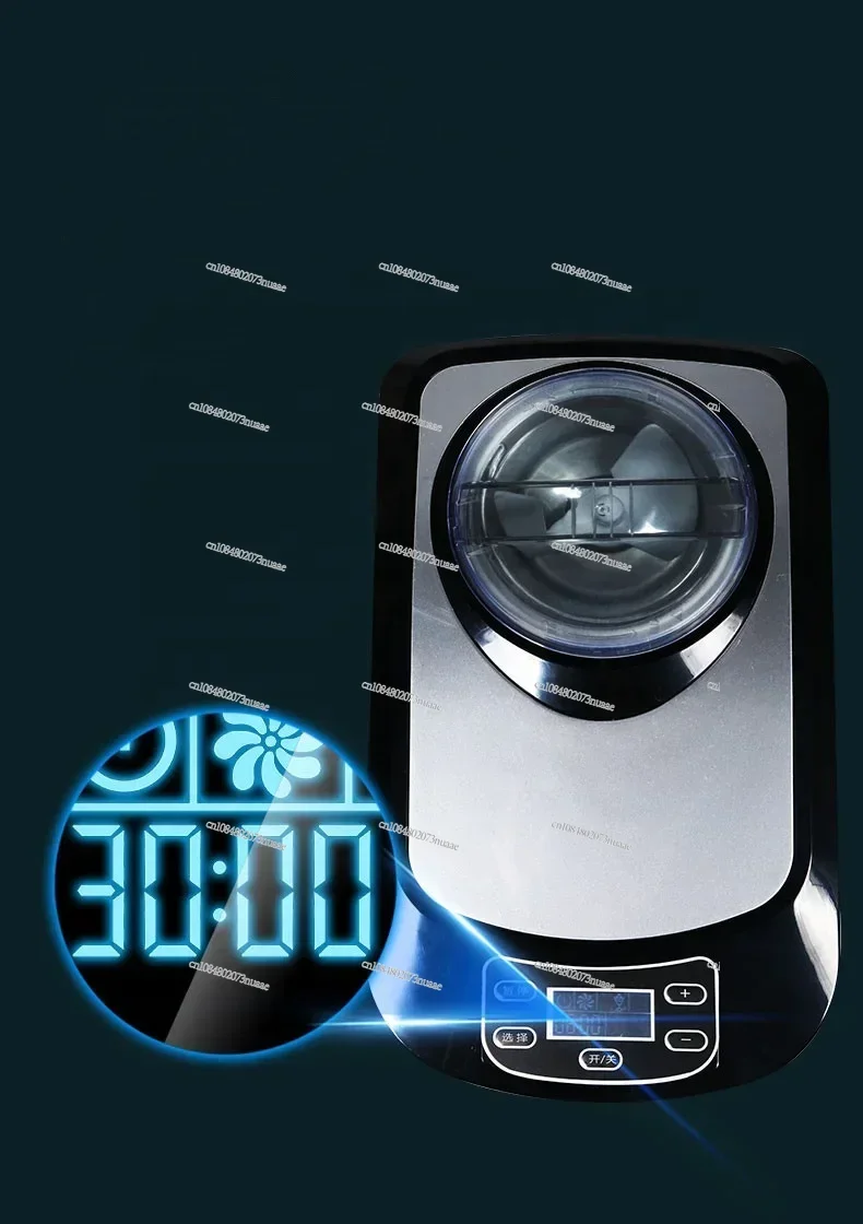 1.5 لتر للاستخدام المنزلي، طعم ناعم وقوي لآلة صنع الآيس كريم ذاتية التبريد لضاغط الاختيار