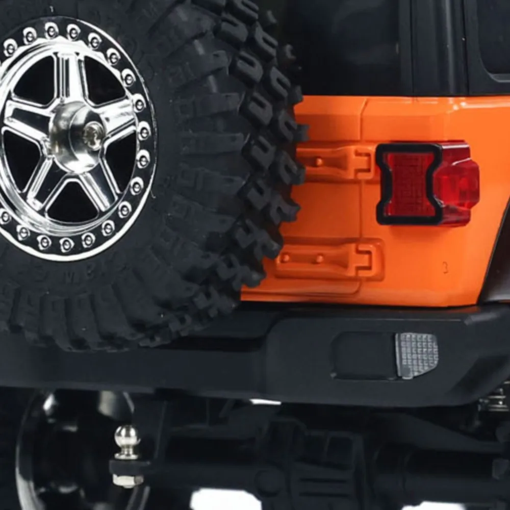 

RTR 4WD RC Crawler 1/18 Off-raod Climbing Rock Car with Lights Remote Control Cars Trucks Model RTR RC Toys Gifts for Boys