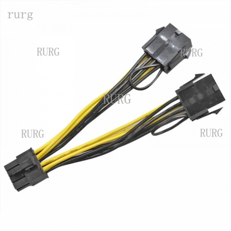 

L 5 шт. для NVIDIA 8 до двойного 8 графического кабеля питания Tesla K80 M40 сетка M60 P40 P100