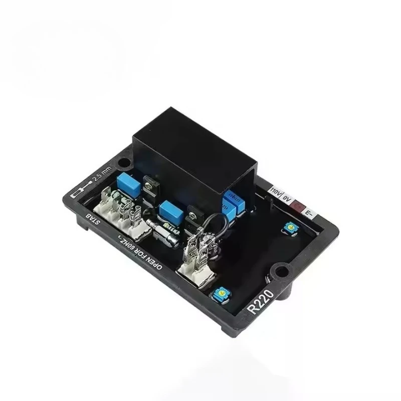 High Quality Plastic Automatic Voltage Regulator AVR R220 Diesel Generator Alternator Voltage Stabilizer Protector