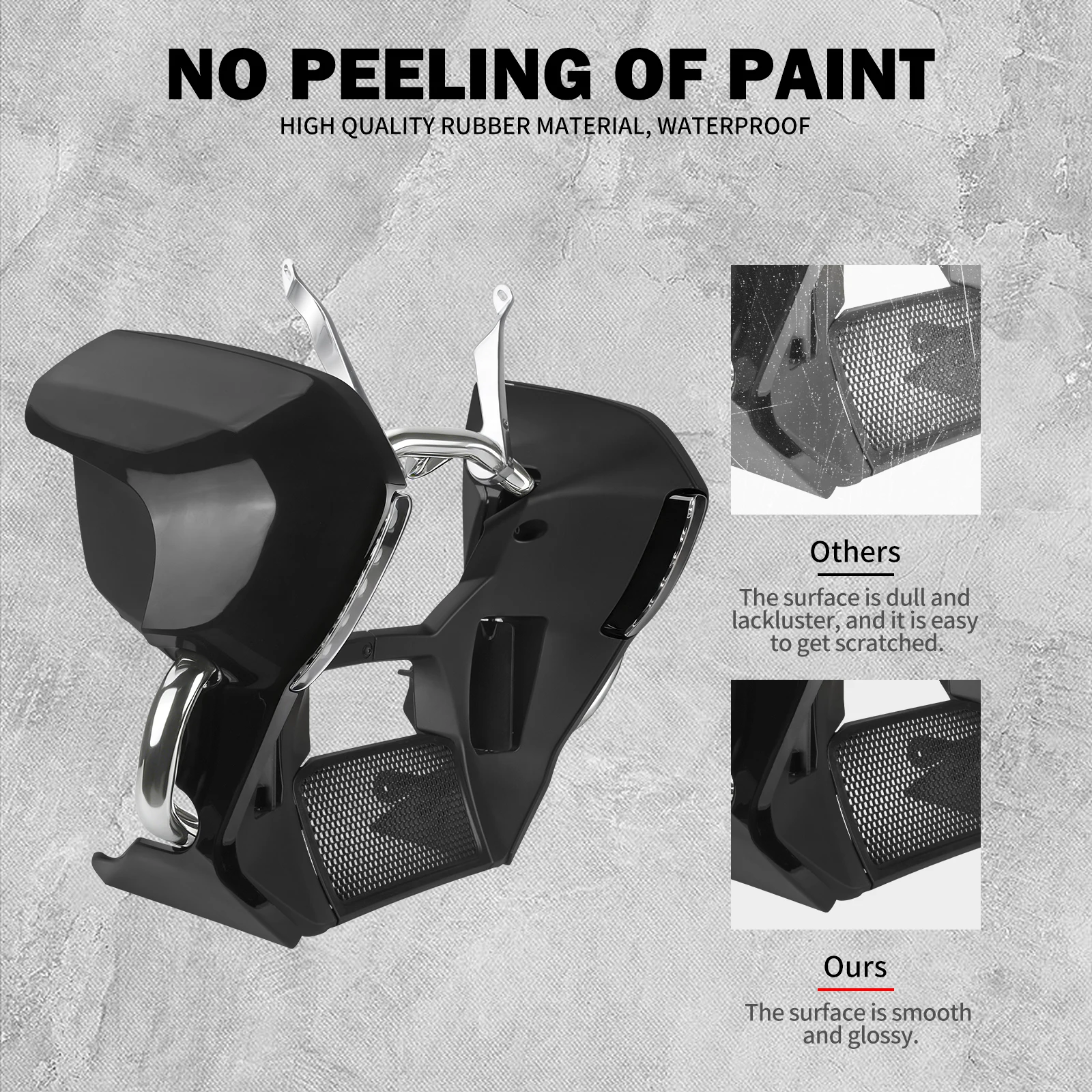 Motorcycle Fairing Lowers Engine Spoiler Guard Kit Frame Support Set For Harley Touring Street Road Glide FLHX FLTRX 2023-Later