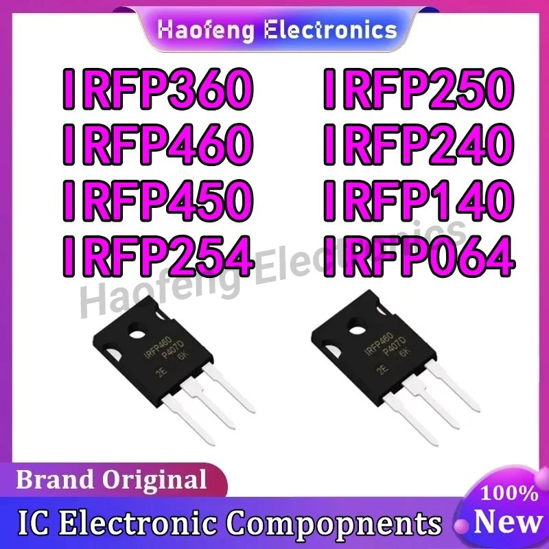 10PCS/Lot New And Original IRFP360 IRFP460 IRFP450 IRFP254 IRFP250 IRFP240 IRFP140 IRFP064 TO-247