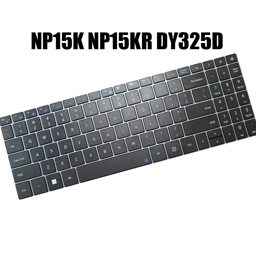 

Новая черная клавиатура для ноутбука (США, US) NP15K NP15KR DY325D