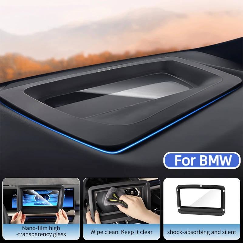 Cubierta de pantalla HUD para coche, accesorios de protección de pantalla frontal automática para BMW serie 5, G60, X1, U11, X3X4, X5X6X7, G01, G02,