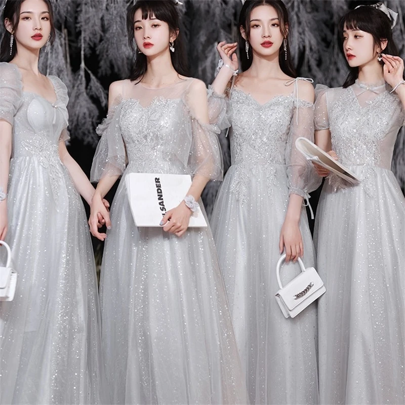 

Sweet Strapless Beaded Tulle Party Gowns With Train Glitter Crystals Formal Event Dress Elegant Mesh Beaded Pageant Prom Gowns