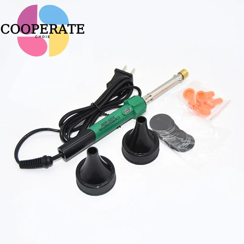 1SETS Goodpartner TONER CARTRIDGE REFILL TOOL Driller ELECTRIC SOLDERING IRON Printer Maintenance Repair Hole Making Solder Kit