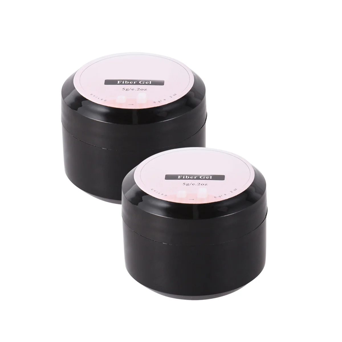 2 pezzi di gel in fibra per unghie estensione UV riparazione unghie rotte forte appiccicoso proteggere le unghie migliorano la velocità di recupero gel in fibra per unghie