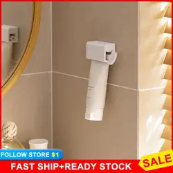 Exprimidor de pasta de dientes con atracción magnética, Clip de pasta de dientes, accesorio de baño montado en la pared, ahorro de trabajo