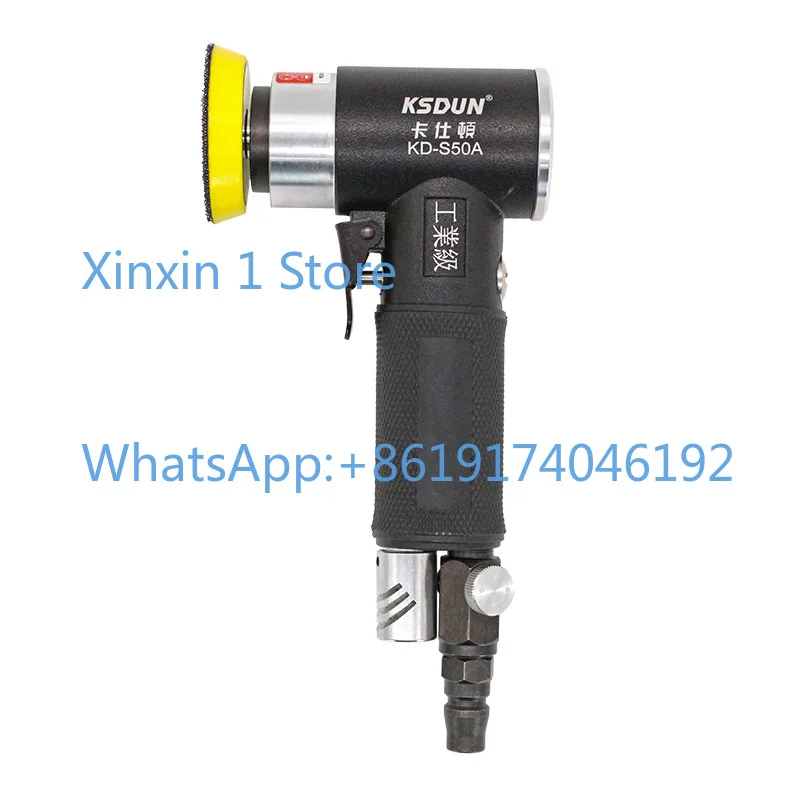 

2 Inch 3 Inch Pneumatic Sander Sandpaper Machine Small Waxing Polishing Dry Mill Right Angle Air Mill