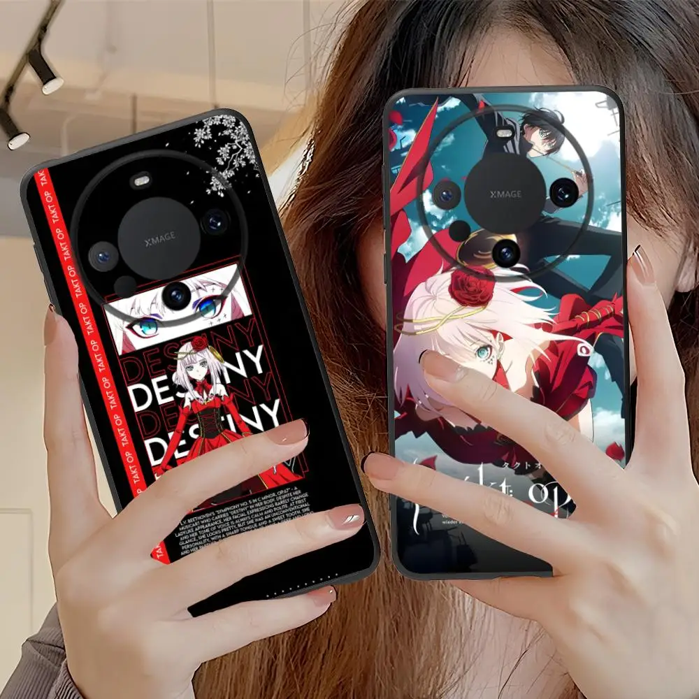 حافظة لهاتف هواوي ميت 60 50 40 30 20 10 Pro Plus Lite E 5G حافظة مطبوعة ملونة فاخرة وجميلة