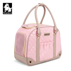 Truelove Fashion Pet Carrier Handbag Out of Portable Bag Space Cabin Hug Cat Dog Artifacts Out Bag Backpack Pet Box Cage TLX6971