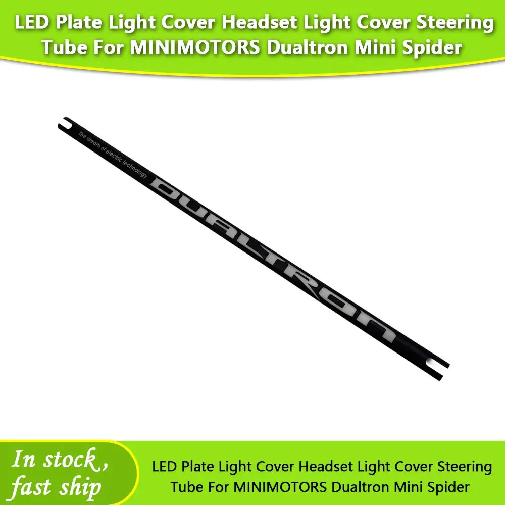 LED Plate Light Cover Headset Cover Steering Tube For MINIMOTORS Dualtron 3 Compact Eagle Mini Spider Ultra 2 Electric Scooter - view 4