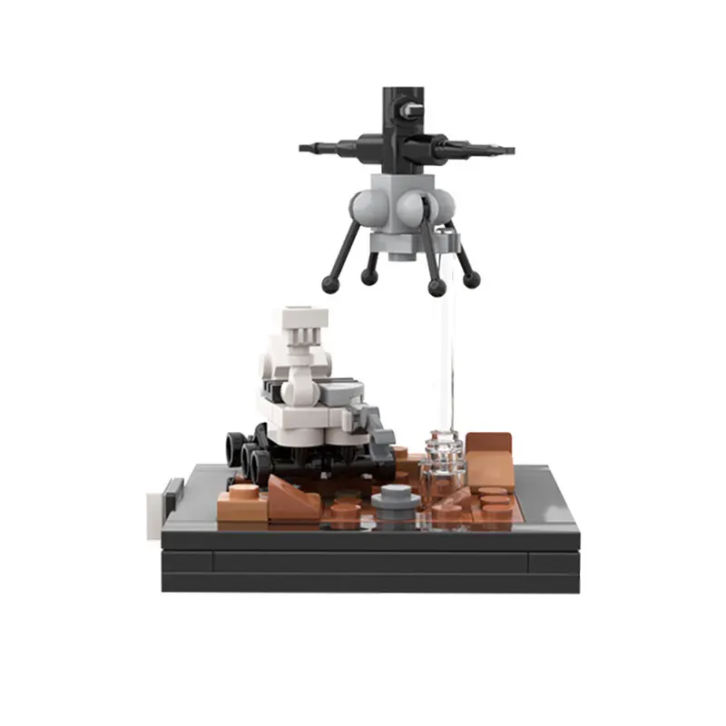 MOC Space series Mars rover splicing set puzzle boy holiday birthday gift