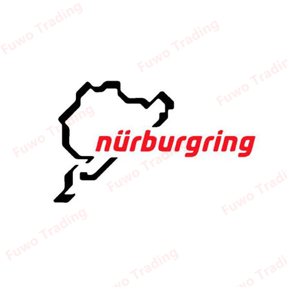 Fashion Personality Car Sticker The Racing Track Nurburgring Vinyl Decal Window Bumper Motorcycle Fridge Laptop Decoration PVC