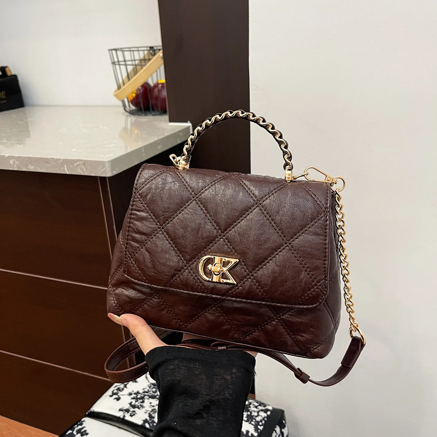 

Зимняя женская сумка через плечо для телефона 2025, маленькая сумочка на ремне с карманом для телефона, модная мини-сумка, повседневная сумка «день-ночь»