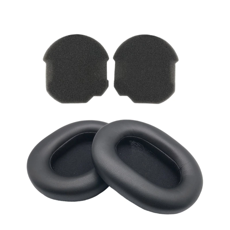 Soft Protein Leather Earpads Enhances Headphones Auditory Sound For WH-1000XM5 WH1000XM5 Over Ear Headphones