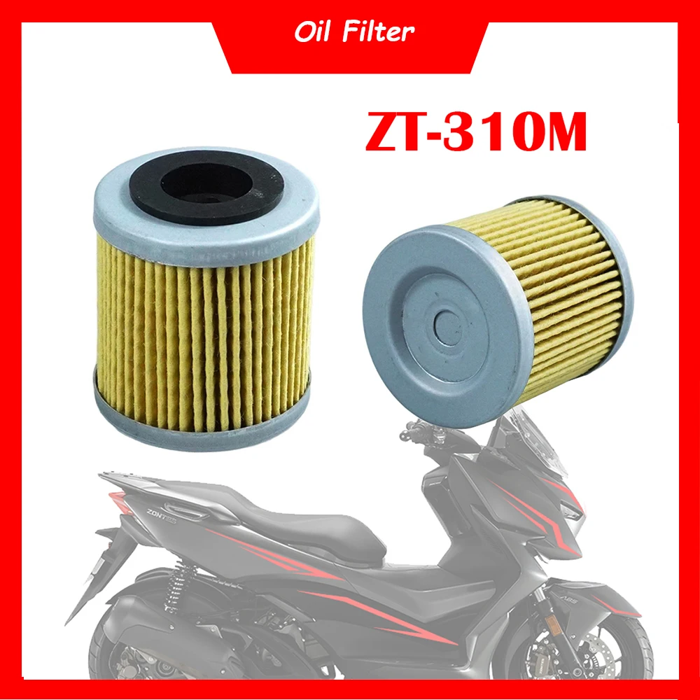 Motorcycle Replacement Engine Oil Filter ZT-310M Oil Grid Filters Cleaner For ZONTES ZT310M ZT310 M ZT310-M ZT 310M
