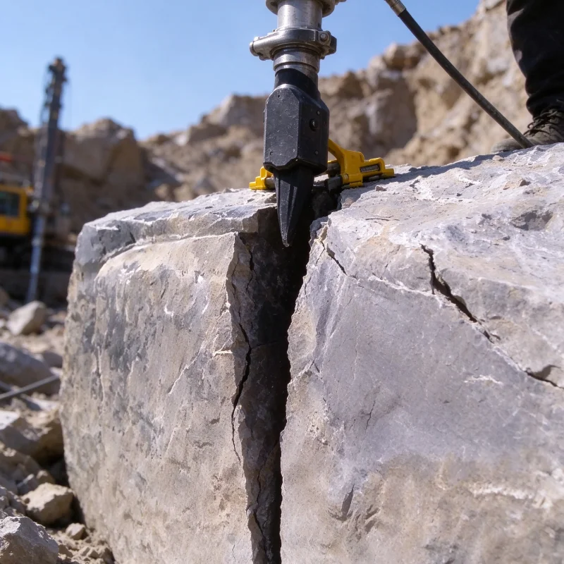 China Factory Price Mining Multifunctional Concrete Quarry Rock Splitter Hydraulic Rock Cutting Machine Hydraulic Rock Splitter