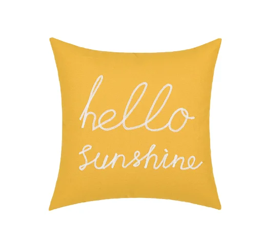 Towel Embroidered Pillow Cover Rural Style fruit pattern cushion cover pillowcase