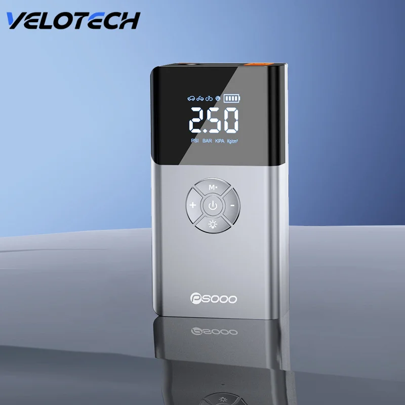 

Car Emergency Jump Starter With Portable Tire Inflator And Ignition Function 12v Booster Car battery Air Pump Electric