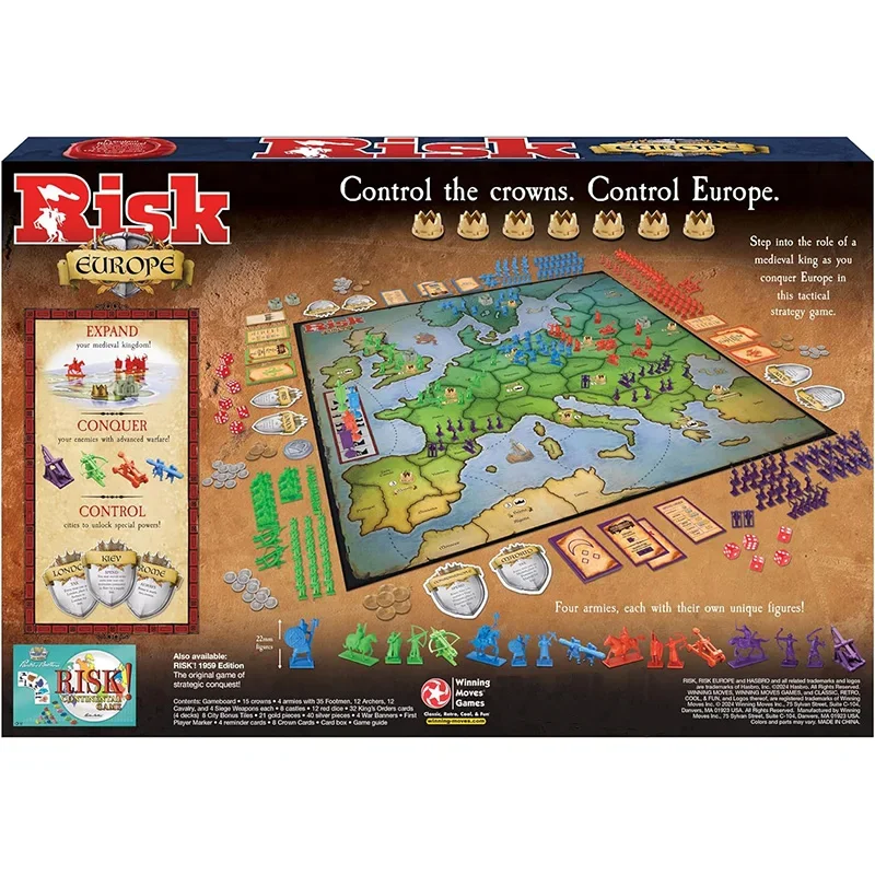 Strategize, Conquer, and Have Fun with Risk Europe Game - A Gaming Adventure for All