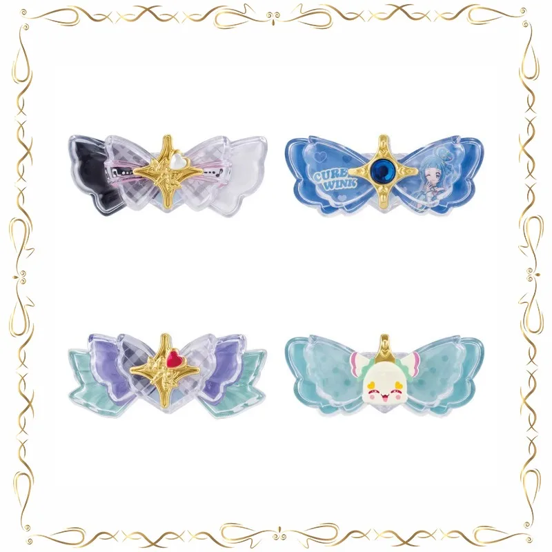 

Pretty Cure YOU AND IDOL Gashapon BANDAI Mini Bowknot Kawaii Children's Day Gifts Action Figure Model Toys