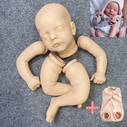 18-19 Inches Blank Reborn Baby Kit Sam Unpainted Unfinished Bebe Reborn Doll Molds Parts Vinyl Kit With Cloth Body