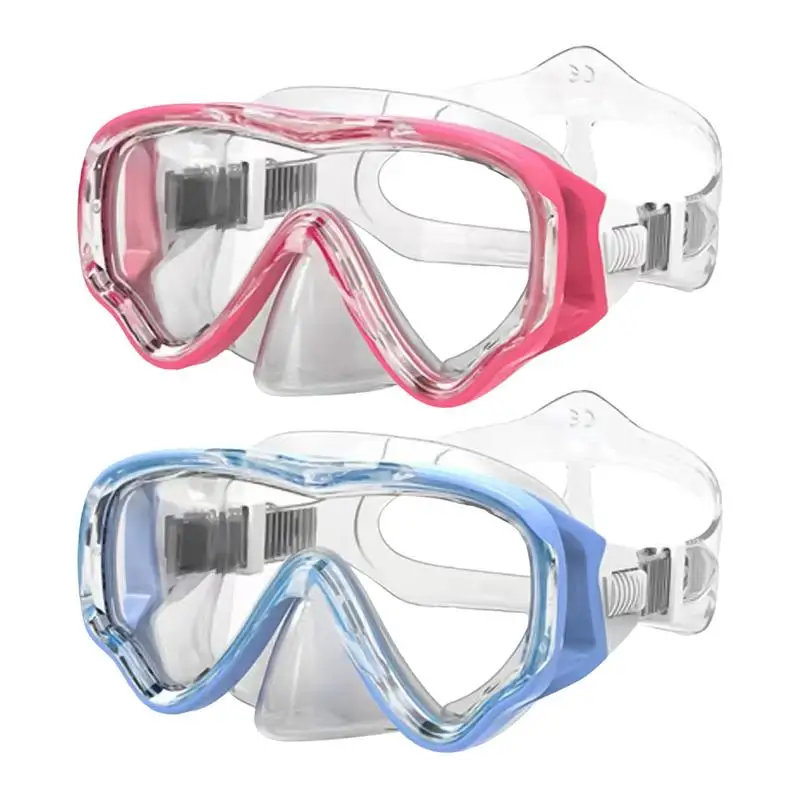 

Wide Vision No Leaking Anti Fog Swimming Mask Goggles For Kids Kid Goggles Swim Goggles With Nose Cover