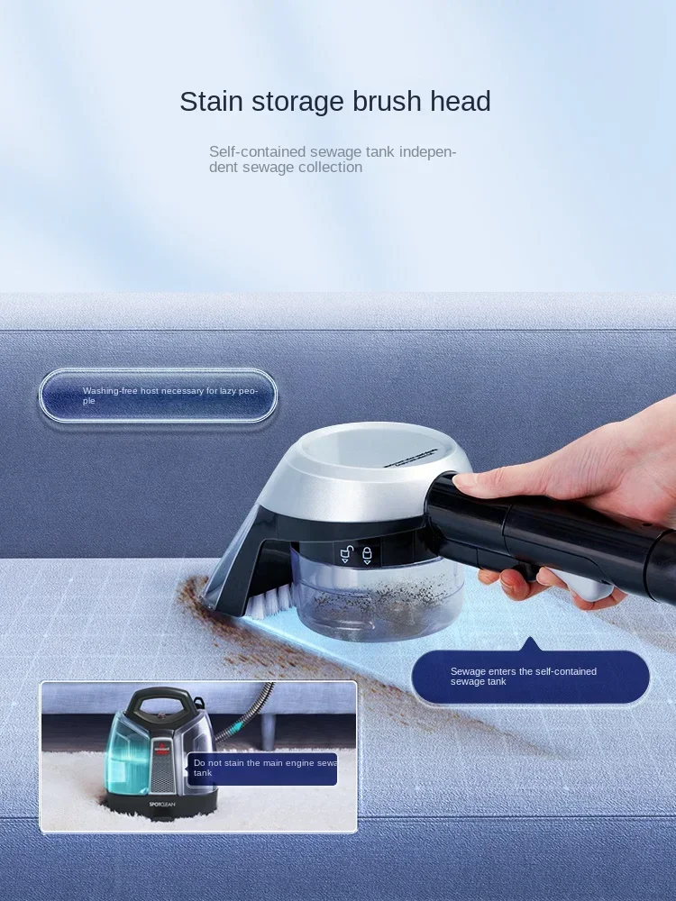 BISSELL 4720Z Pulitore per divani in tessuto Pulitore per materassi per tappeti Aspirapolvere Macchina di aspirazione Elettrodomestici Controllo degli acari