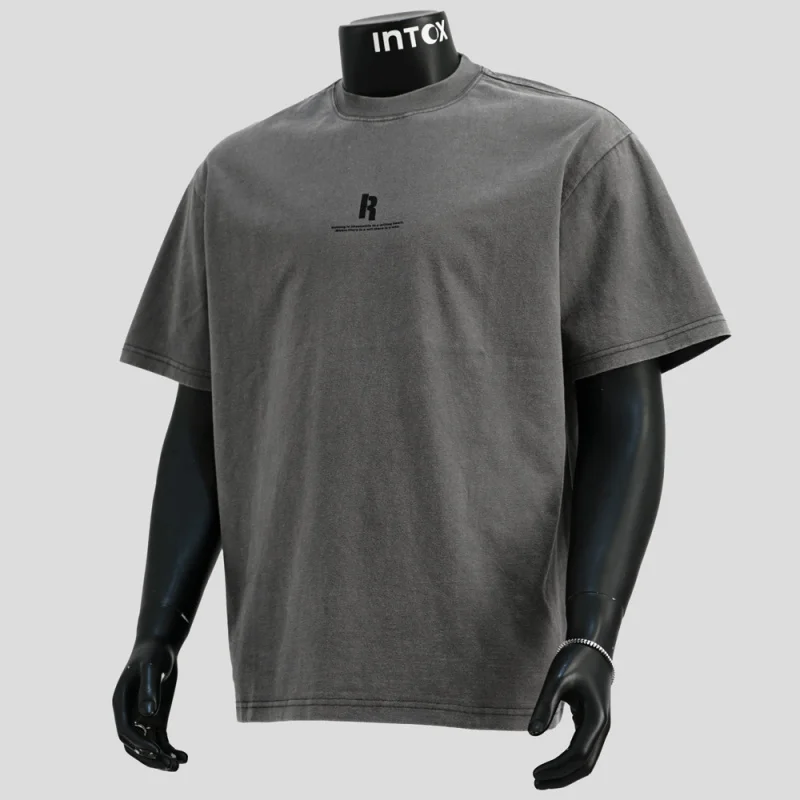 

Summer trendy printed street short sleeved T-shirt, men's personalized trendy brand, fashionable retro casual half sleeved top