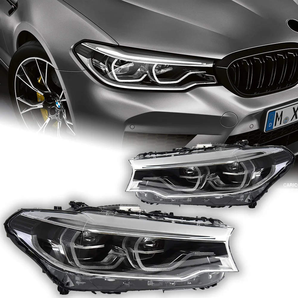 

Car Lights for BMW G30 Headlight Projector Lens F90 Signal Head Lamp G38 525i 530i 535i LED Headlights A Pair