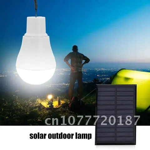 

Smart Sensor Solar Powered Portable LED 110lm Bulb Light Auto On/Off Energy Night Light Emergency Outdoor Camping Tent Lighting