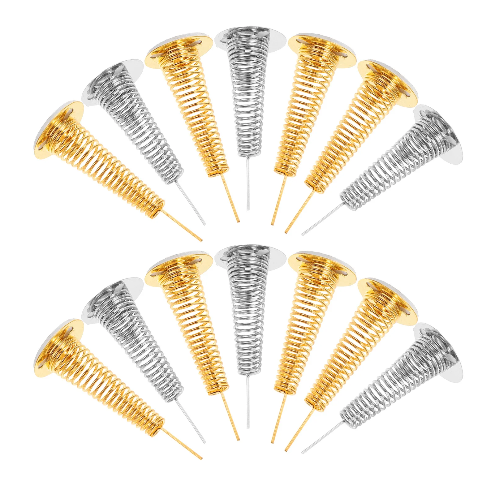 

20Pcs Shaking Head Base Spring Stand DIY Craft Supplies Ultralight Material for Car Dashboard Decorations Dashboard Toy Base