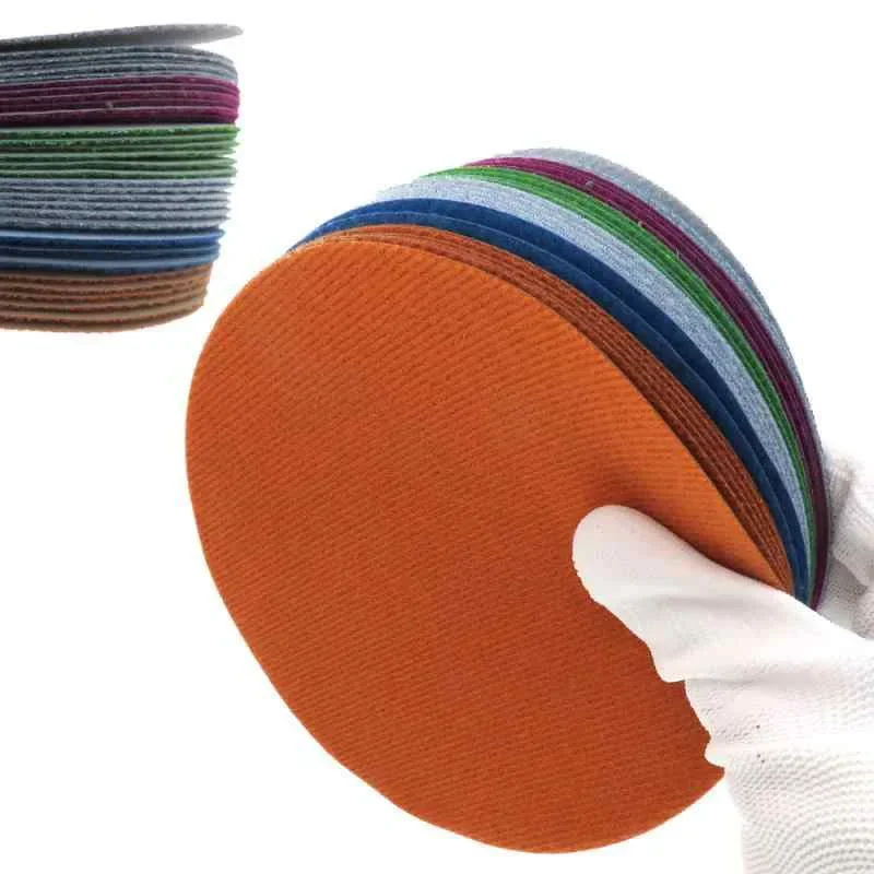

5-50Pcs 1-8 Inch Waterproof Sanding Discs Silicon Carbide Round Flocking Sandpaper Wet/Dry 800-10000 Grit for Polishing Grinding