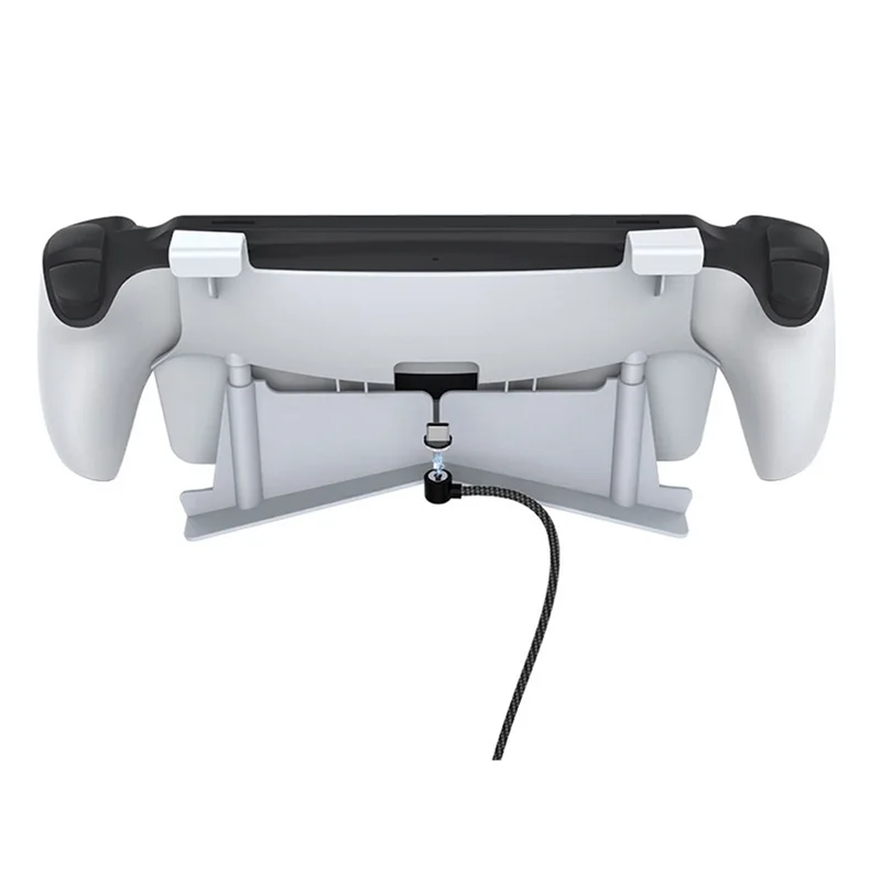 สมาร์ทมือถือขาตั้ง Desktop Storage Rack สตรีมมิ่งเกมมือถือด้านข้างแขวนวงเล็บง่ายขาตั้งจอแสดงผลสําหรับ PS5