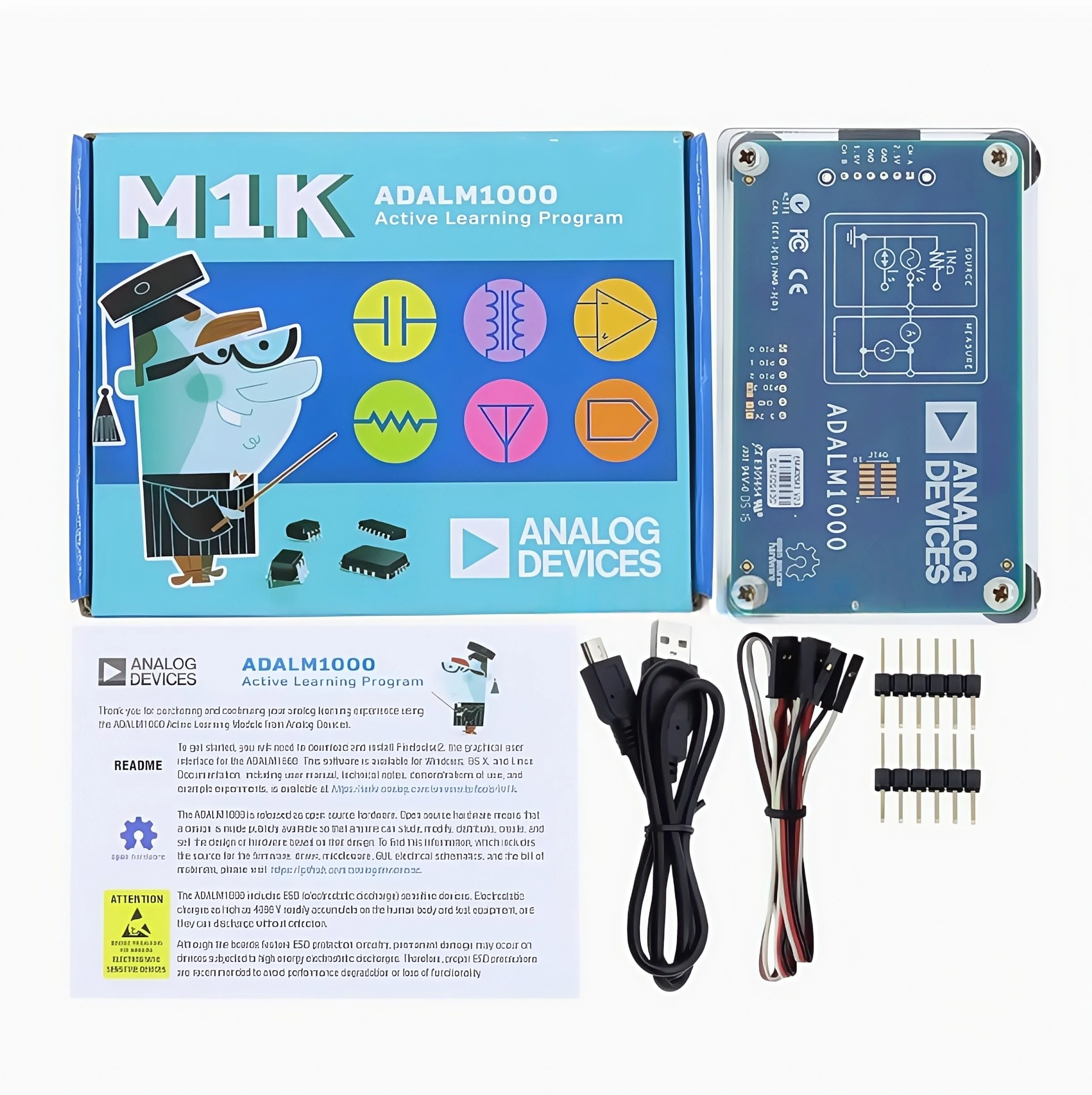 NYADALM1000 Entwicklungsboard Universitäts-Kit für ADALP2000 MATLAB Neu und Original