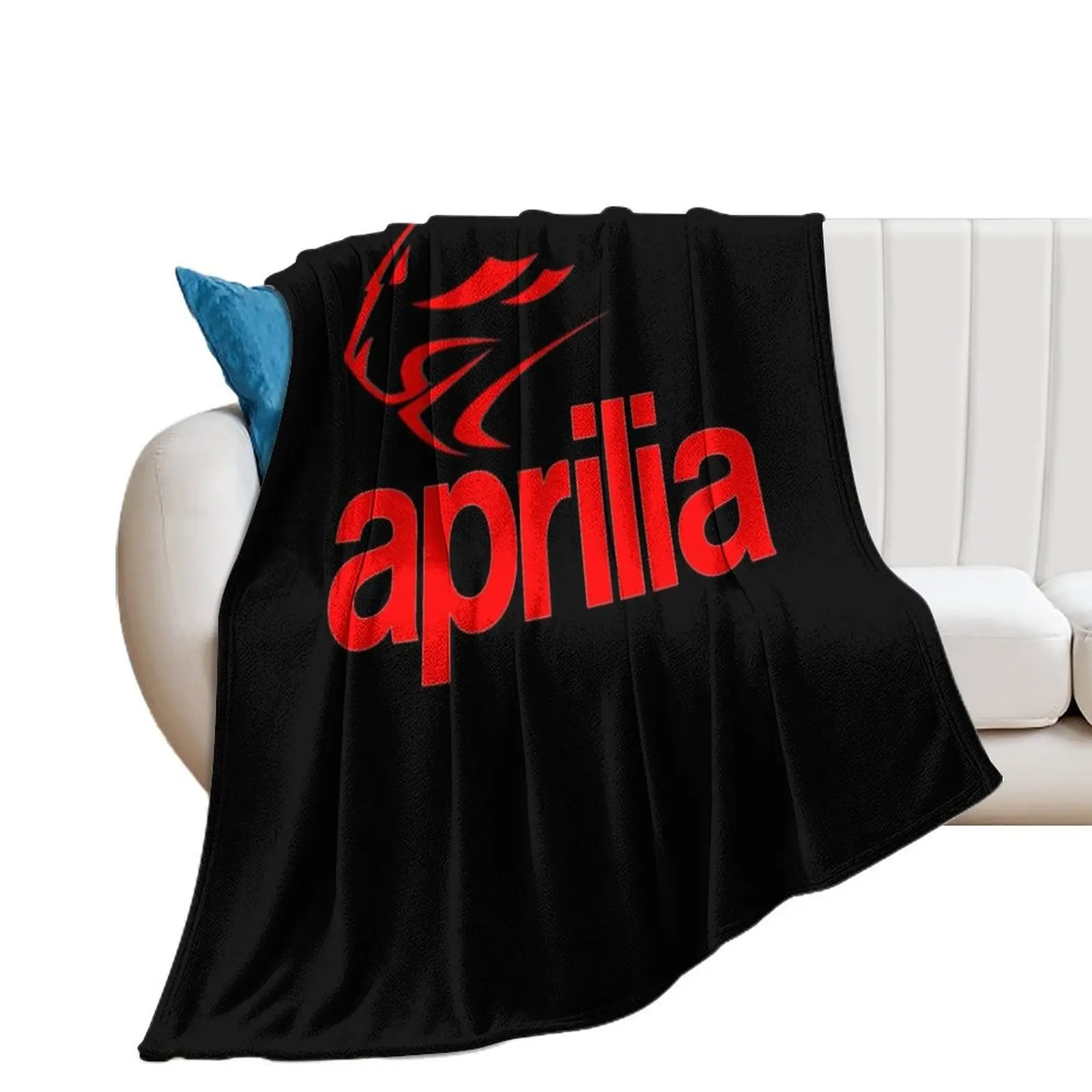 Aprilia Motorcycle Throw Blanket Hair Moving Blankets