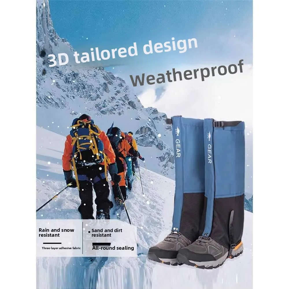 outdoor-snow-shoe-covers-men's-women's-hiking-walking-warm-waterproof-leg-protection-skiing-foot-covers-for-snow-play