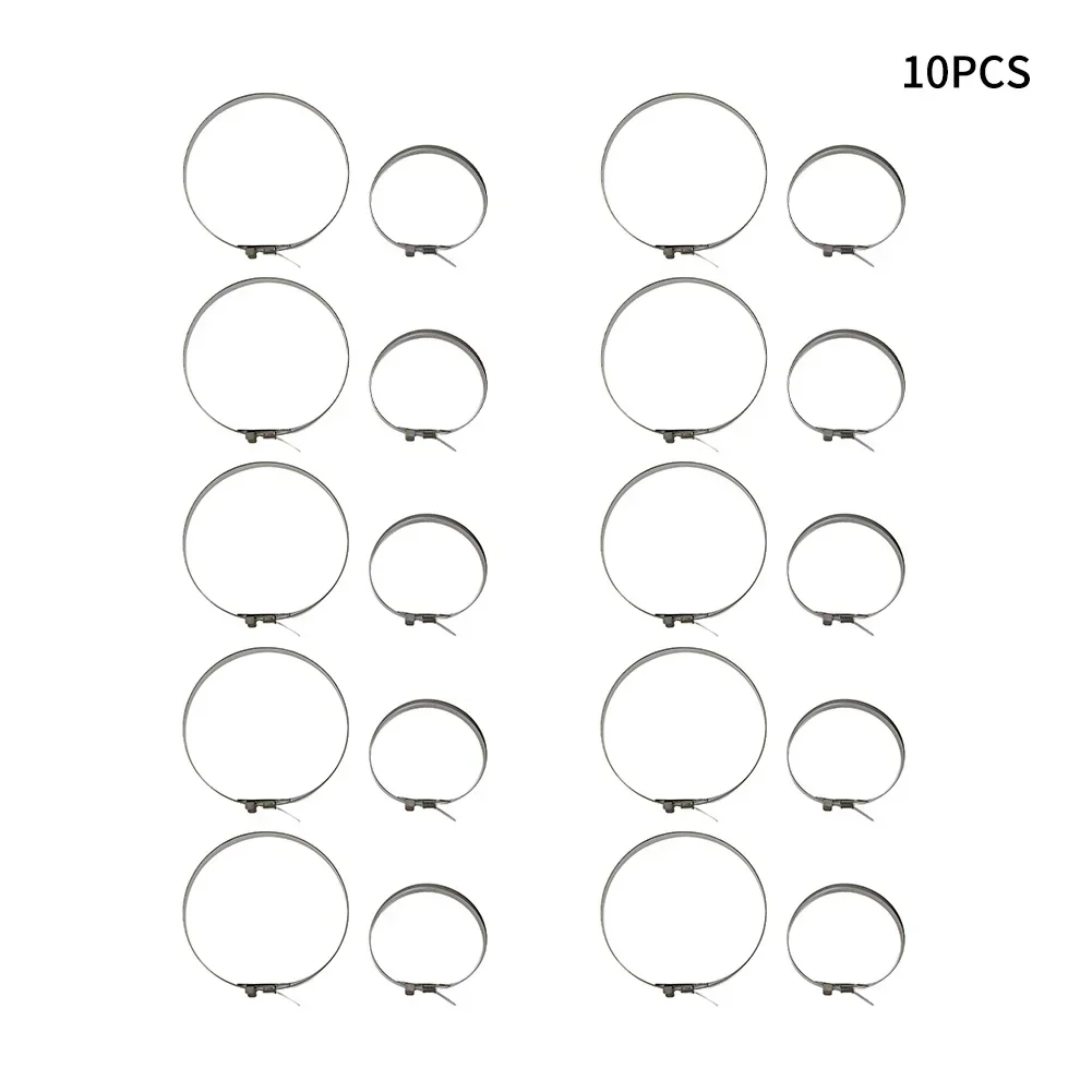 20pcs Stainless Steel ​Axle CV Joint Boot Crimp Clamp Kit Universal Adjustable Driveshaft Axle CV Joint Clip Boot Clamps