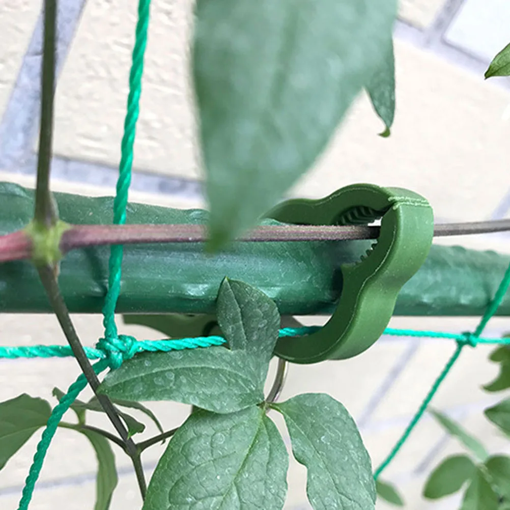 25 قطعة مقاطع الأوركيد نبات بلاستيكي يدعم مشابك تثبيت الحديقة للنباتات بوعاء أصحاب ساق النباتات مقاطع فنية للبستنة