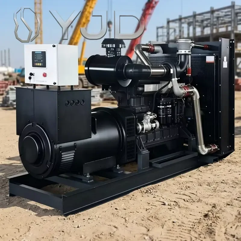 YJD Auto Star Super Silent Open 400kw 500kw 800kw 1000kw Diesel Generator for Weichai Yuchai