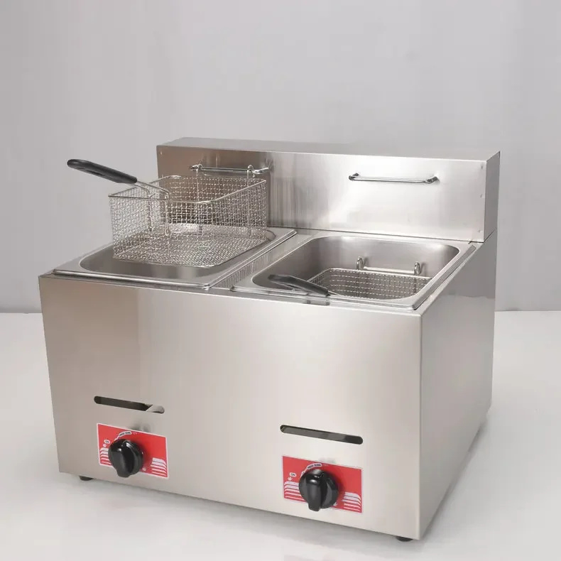 مقلاة كهربائية، أعواد عجين مقلي تجاري، غاز آلي، مجموعة كاملة من معدات الدجاج المقلي، غاز كشك