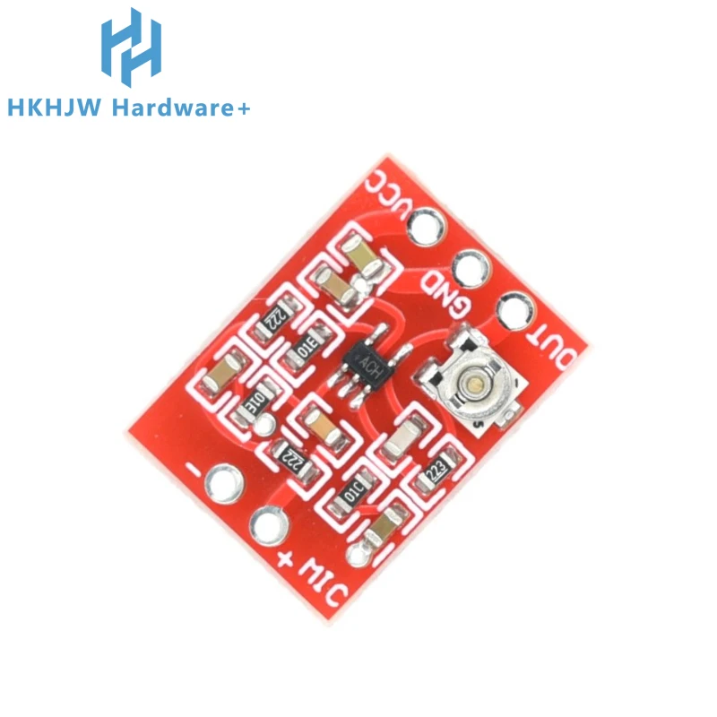 Max4466 Electret Microfoon Voorversterker Module Met Ssm2167 Voice Compressie Amp Geluidsversterker Board