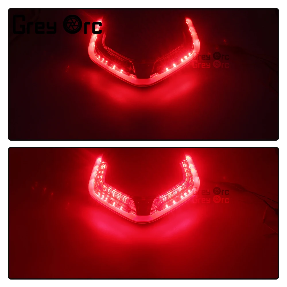 

For DUCATI Panigale V4 V4S V4R 2018-2023 Streetfighter V4 V4S 2018-2023 LED Integrated LED Rear Tail Lights Turn Indicator