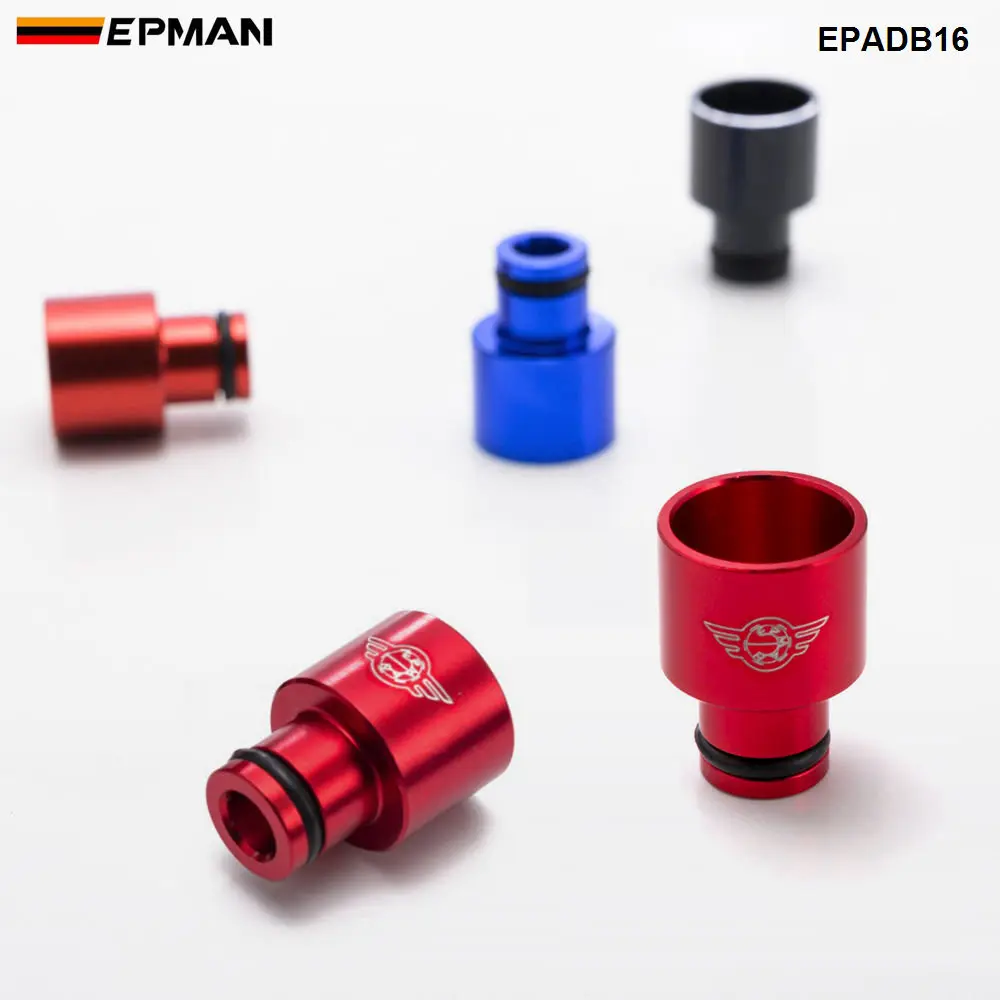 EPMAN 4PCS Billet Aluminium Fuel Injector Adapters Install To B16 B18 B20 D16 K20 K24 Engine For Honda Acura EPADB16