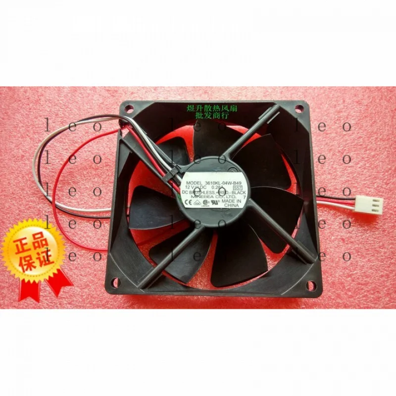 DD  1 PCS  NMB Fan 3610KL-04W-B49 DC12V 0.28A 9025 9cm 3 pin Chassis PSU cooling fan