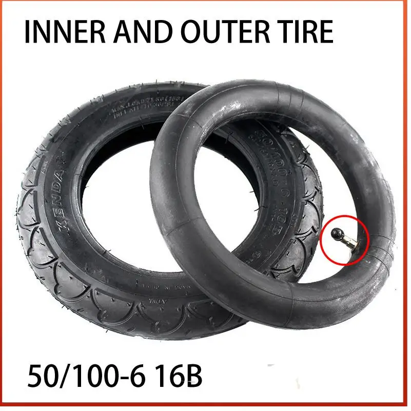 10X2  / 50-100-6 inner and outer tires Thicker pneumatic wheel tires for Mijia M365m electric scooter tires