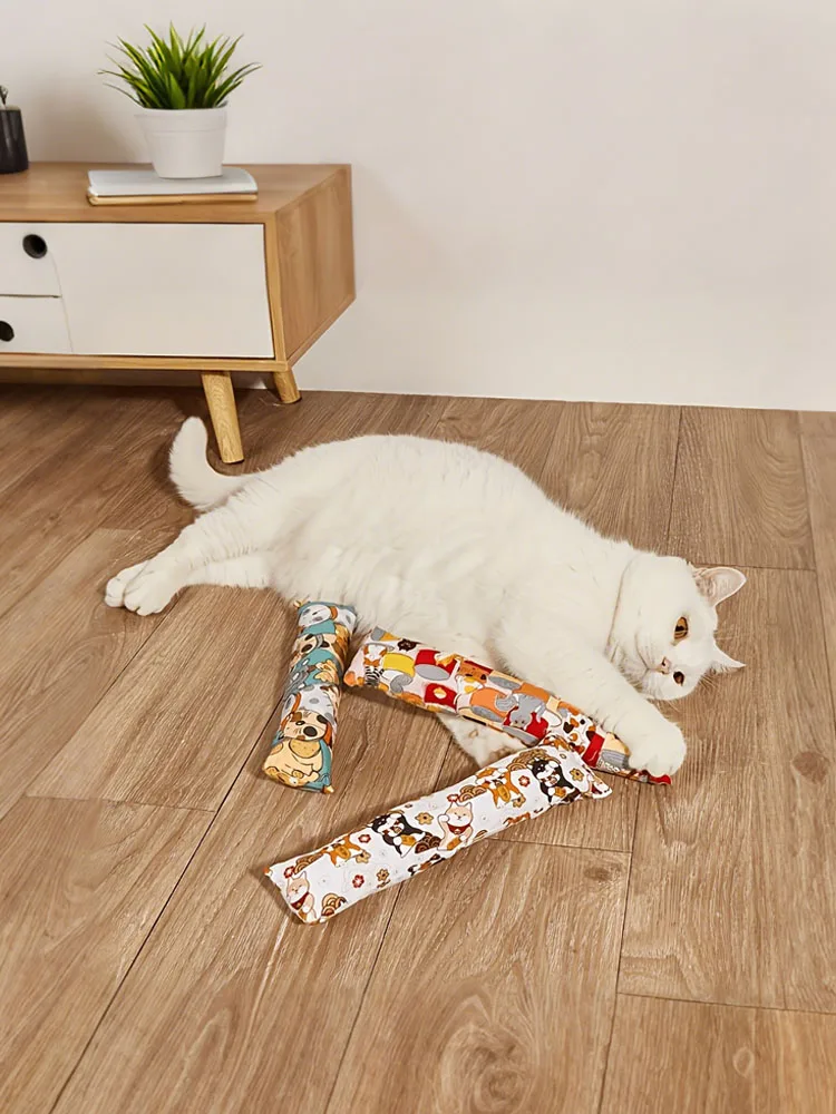 

Cat Grass Chew Toy Plush Pillow - Make Your Cat Friend Happy and Comfortable