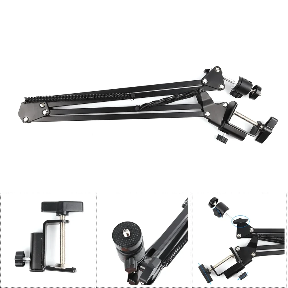 Imagem -05 - Microscópio Industrial com Lente C-mount Câmera Digital Hdmi Usb-c Vga Medição para Pcb Solda Faça Você Mesmo 1080p 4k hd 150x 48mp 13mp