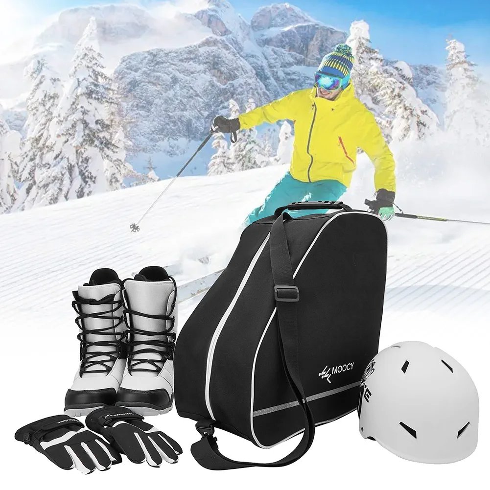 Ski Bag Snowboarding Bag Breathable Skates Storage Handbags Roller Skates Bag Roller Holder Skate Speed Skates Helmets Bag Adult